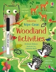 Wipe-Clean Woodland Activities цена и информация | Книги для самых маленьких | pigu.lt