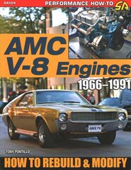 AMC V-8 Engines 1966-1991: How to Rebuild & Modify цена и информация | Путеводители, путешествия | pigu.lt