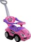 Paspiriama mašinėlė Mega Car Delux 381 3 in 1, rožinė kaina ir informacija | Žaislai kūdikiams | pigu.lt