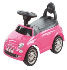 Автомобиль-каталка с лицензией Fiat 500, розовый цена и информация | Игрушки для малышей | pigu.lt