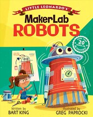 Little Leonardo's MakerLab Robots цена и информация | Книги для самых маленьких | pigu.lt