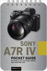Sony A7R IV: Pocket Guide: Buttons, Dials, Settings, Modes, and Shooting Tips kaina ir informacija | Fotografijos knygos | pigu.lt