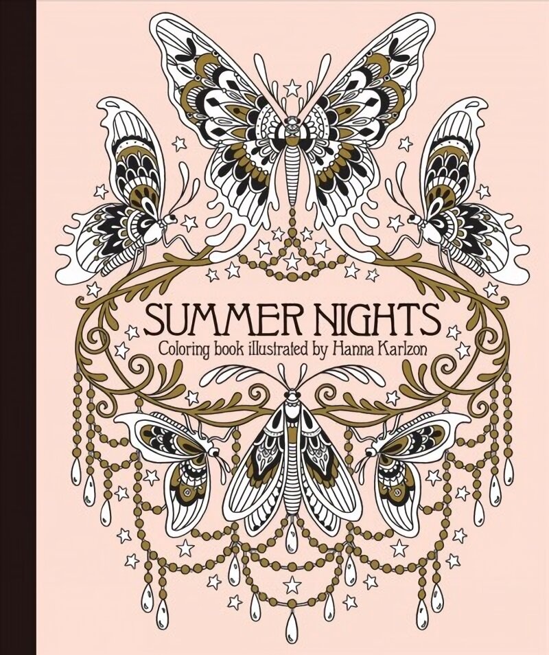 Summer Nights Coloring Book: Originally Published in Sweden as Sommarnatt kaina ir informacija | Knygos apie meną | pigu.lt