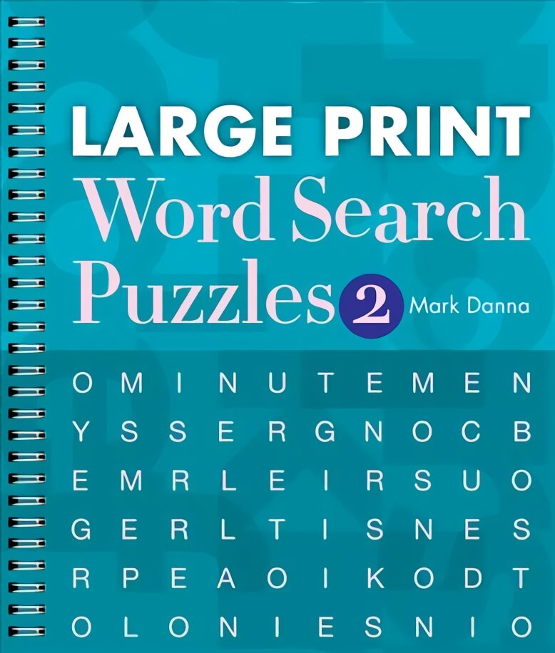 Large Print Word Search Puzzles 2 Large type / large print edition kaina ir informacija | Knygos apie sveiką gyvenseną ir mitybą | pigu.lt
