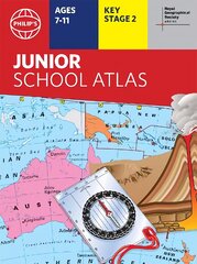 Philip's RGS Junior School Atlas kaina ir informacija | Knygos paaugliams ir jaunimui | pigu.lt