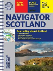 Philip's Navigator Scotland kaina ir informacija | Kelionių vadovai, aprašymai | pigu.lt