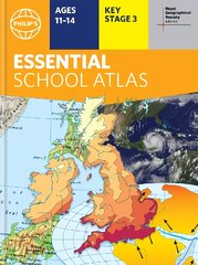 Philip's RGS Essential School Atlas kaina ir informacija | Knygos paaugliams ir jaunimui | pigu.lt