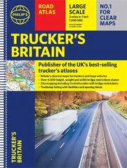 Philip's Trucker's Road Atlas of Britain: (Spiral A3) kaina ir informacija | Kelionių vadovai, aprašymai | pigu.lt