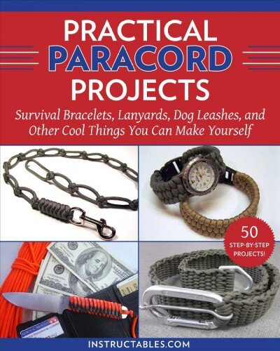 Practical Paracord Projects: Survival Bracelets, Lanyards, Dog Leashes, and Other Cool Things You Can Make Yourself kaina ir informacija | Knygos apie sveiką gyvenseną ir mitybą | pigu.lt