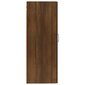 Pakabinama spintelė, Apdirbta mediena, 35x34x90cm, ruda ąžuolo spalva kaina ir informacija | Svetainės spintelės | pigu.lt