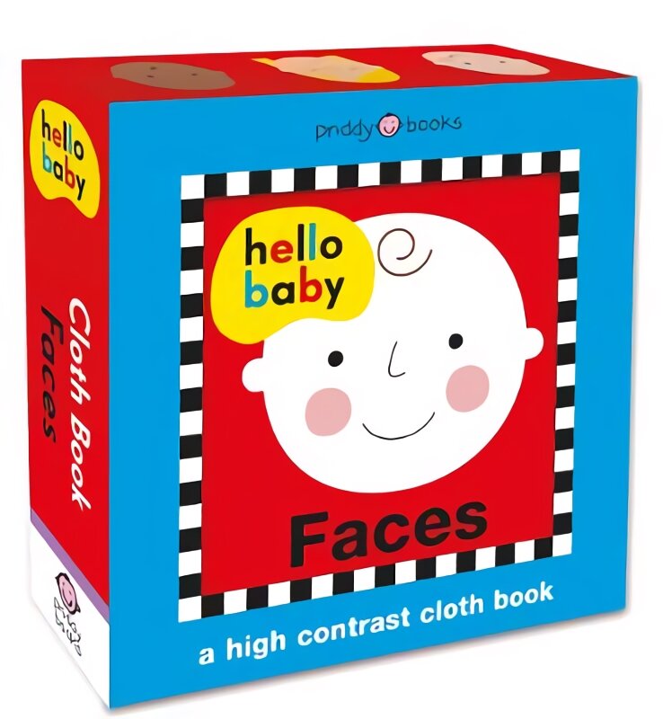 Hello Baby Faces Cloth Book цена и информация | Knygos mažiesiems | pigu.lt