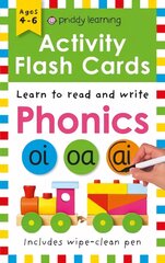 Activity Flash Cards Phonics цена и информация | Книги для самых маленьких | pigu.lt