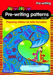 New Wave Pre-Writing Patterns Workbook: Preparing Children for Letter Formation kaina ir informacija | Knygos paaugliams ir jaunimui | pigu.lt