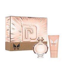 Dovanų rinkinys paco rabanne olympea moterims: kvapusis vanduo EDP, 50 ml + kūno losjonas, 75 ml цена и информация | Женские духи | pigu.lt