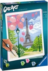 Книжка-раскраска Ravensburger Polska CreArt Весна в Париже цена и информация | Живопись по номерам | pigu.lt