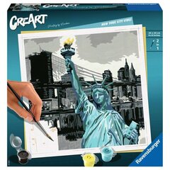 Ravensburger Polska Картина CreArt Нью-Йорк цена и информация | Набор для рисования по номерам | pigu.lt