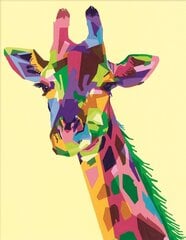 Piešimo rinkinys pagal skaičius Ravensburger CreArt Žirafa, 24 x 30 cm kaina ir informacija | Tapyba pagal skaičius | pigu.lt