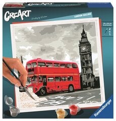 Ravensburger Polska Картина CreArt Лондон цена и информация | Набор для рисования по номерам | pigu.lt