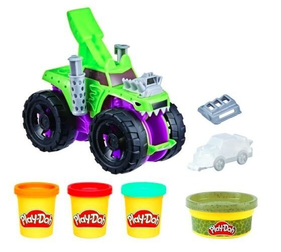 Plastilino rinkinys Play-Doh Monster Truck цена и информация | Lavinamieji žaislai | pigu.lt