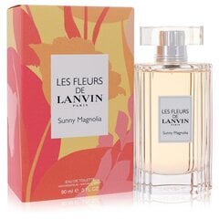 Туалетная вода Lanvin les fleurs de sunny magnolia EDT для женщин, 90 мл цена и информация | Lanvin Аутлет | pigu.lt