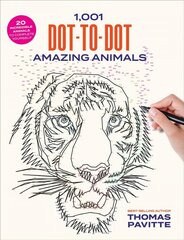 1,001 Dot-to-Dot Amazing Animals kaina ir informacija | Knygos apie sveiką gyvenseną ir mitybą | pigu.lt