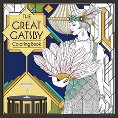 Great Gatsby Coloring Book kaina ir informacija | Knygos apie sveiką gyvenseną ir mitybą | pigu.lt