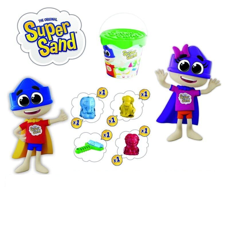 Smėlio žaislai Goliath Sand Super Sand Pail kaina ir informacija | Lavinamieji žaislai | pigu.lt