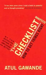 Checklist Manifesto: How To Get Things Right Main kaina ir informacija | Saviugdos knygos | pigu.lt