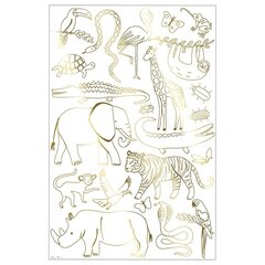 Meri Meri Раскраски Плакаты Джунгли цена и информация | Принадлежности для рисования, лепки | pigu.lt
