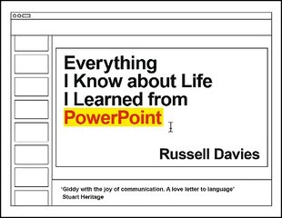 Everything I Know about Life I Learned from PowerPoint Main kaina ir informacija | Ekonomikos knygos | pigu.lt