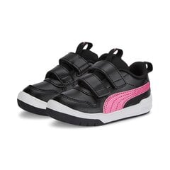 Детские кроссовки Puma Multiflex Glitz 384886*03 4065449398596, черные/фуксия  цена и информация | Детская спортивная обувь | pigu.lt