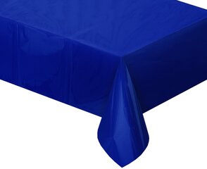 Staltiesė 137 x 183 cm, metallic blue (SH-OFMN) 1397 kaina ir informacija | Vienkartiniai indai šventėms | pigu.lt