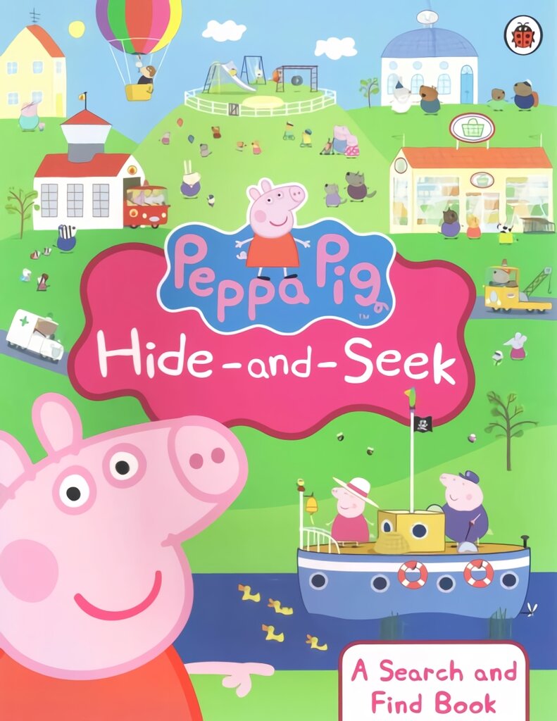 Peppa Pig: Hide-and-Seek: A Search and Find Book цена и информация | Knygos mažiesiems | pigu.lt