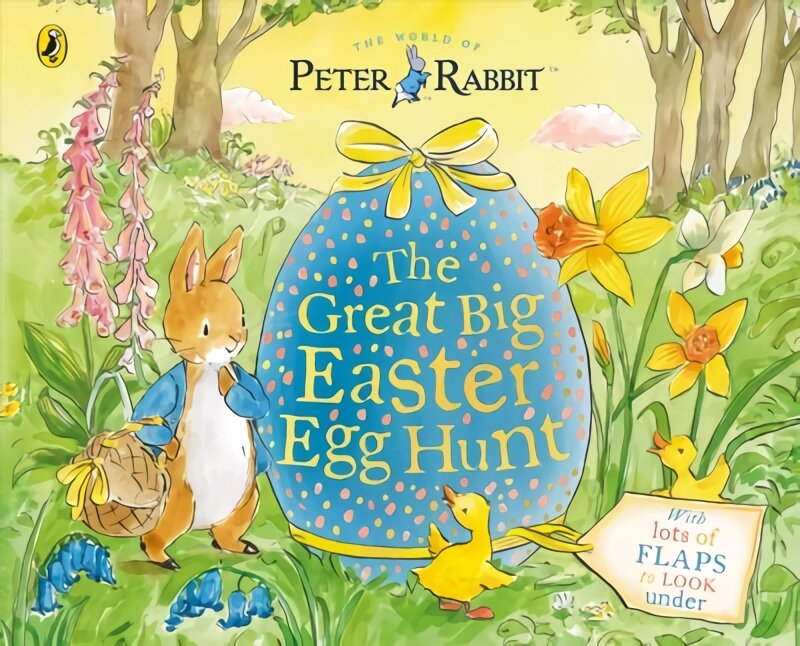 Peter Rabbit Great Big Easter Egg Hunt: A Lift-the-Flap Storybook kaina ir informacija | Knygos paaugliams ir jaunimui | pigu.lt