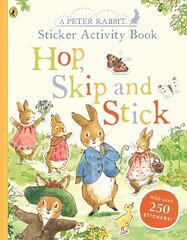 Peter Rabbit Hop, Skip, Stick Sticker Activity kaina ir informacija | Knygos mažiesiems | pigu.lt