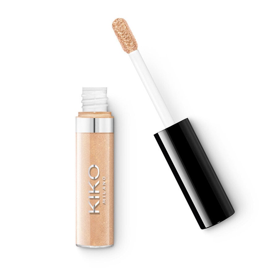 Akių šešėlis Kiko Milano Long Lasting Liquid Eyeshadow, 03 Perfect Gold цена и информация | Akių šešėliai, pieštukai, blakstienų tušai, serumai | pigu.lt