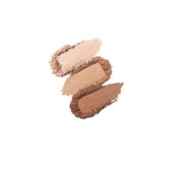 Палетка для контурирования лица с 2 контурными пудрами и 1 хайлайтером Kiko Milano Contour Obsession Palette, 02 Medium цена и информация | Бронзеры (бронзаторы), румяна | pigu.lt