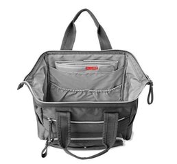 Skip Hop Широко открытый темно-серый рюкзак Main Frame цена и информация | Аксессуары для колясок | pigu.lt