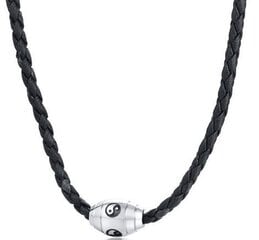 Ожерелье с кожаным ремешком №3 цена и информация | Украшения на шею | pigu.lt