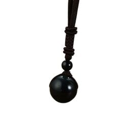 Ожерелье из коричневого шнура №4 цена и информация | Женское колье | pigu.lt