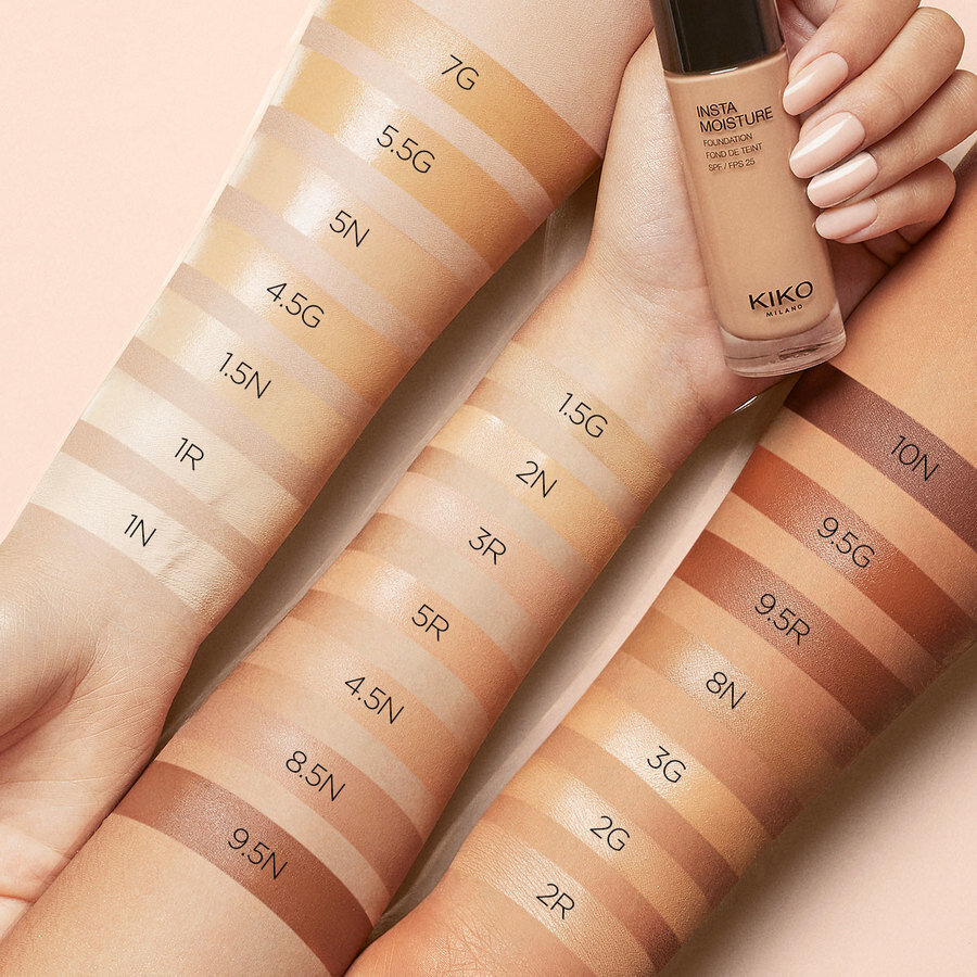 Drėkinamasis makiažo pagrindas Kiko Milano Instamoisture Foundation, 8 Neutral kaina ir informacija | Makiažo pagrindai, pudros | pigu.lt