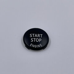 Juodas start-stop mygtuko dangtelis BMW E serijos modeliams kaina ir informacija | Automobilių salono dalys | pigu.lt