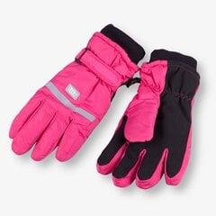 Перчатки для девочек TuTu, розовые цена и информация | Шапки, перчатки, шарфы для девочек | pigu.lt