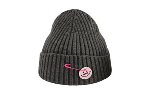 Unisex kepurė paaugliams CDW-007, dydis 54-58, pilka kaina ir informacija | Žiemos drabužiai vaikams | pigu.lt