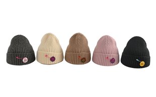 Unisex kepurė paaugliams CDW-007, dydis 54-58, rožinė kaina ir informacija | Žiemos drabužiai vaikams | pigu.lt