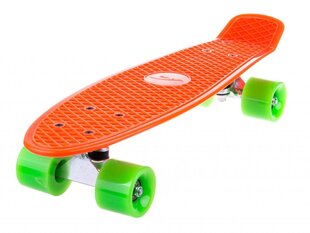Скейтборд пластиковый Vivo Vinyl, цвет: оранжевый (4526275) 0150 цена и информация | Скейтборды | pigu.lt