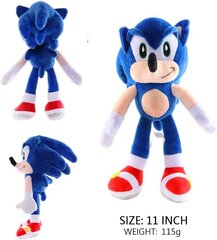 Pliušinis žaislas Sonic, 28 cm kaina ir informacija | Minkšti (pliušiniai) žaislai | pigu.lt