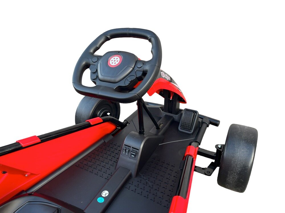 Kartingas Drift Go-Karts Rolzone su 24 voltų 200 vatų varikliais (18 km/val.) kaina ir informacija | Elektromobiliai vaikams | pigu.lt