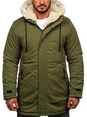 Мужская куртка J.Style Green 22M52-136 22M52-136/54 цена и информация | Мужские куртки | pigu.lt