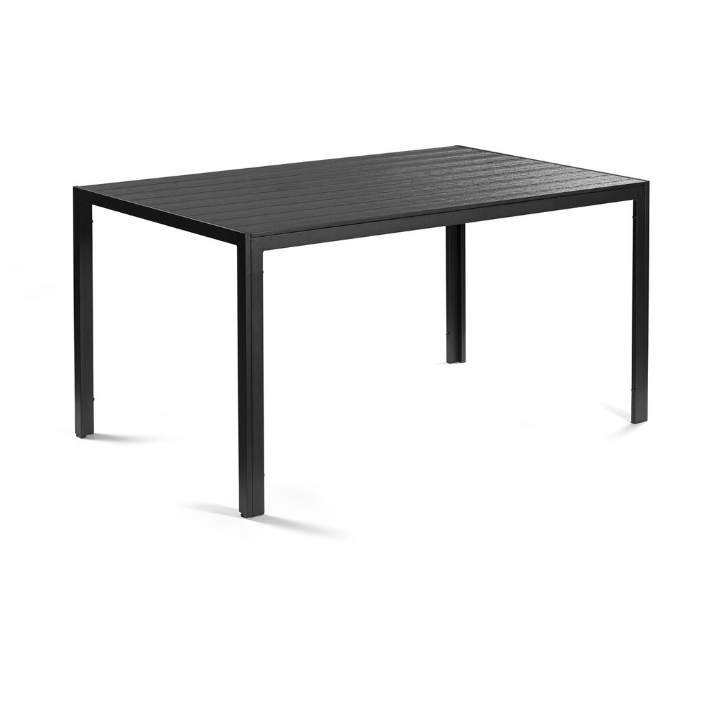 Lauko stalas Blackwood MKII by Fieldmann, juodas kaina ir informacija | Lauko stalai, staliukai | pigu.lt